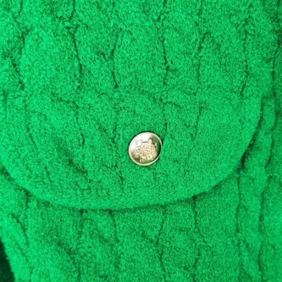 NWT JCREW Odette Cable-Knit Lady Sweater in Cotton Blend Bouclé - Picture 5 of 6